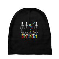 Autism Awareness It's Okay To Be Different Baby Beanies | Artistshot