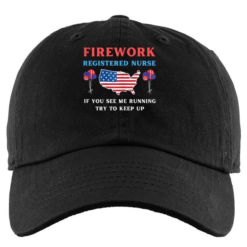 Womens Registered Nurse Fireworks Usa Independence Day 4th July T Shir Kids Cap | Artistshot