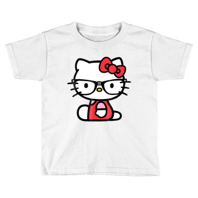 Nerd Glasses Tee Shirt Toddler T-shirt Designed By Cuser3772