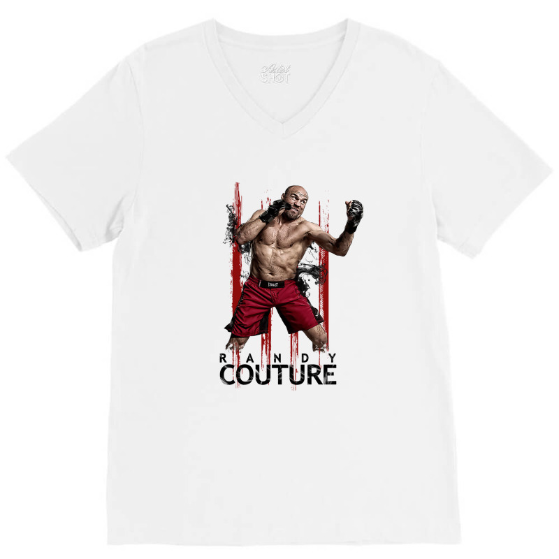 Randy Couture V-neck Tee | Artistshot