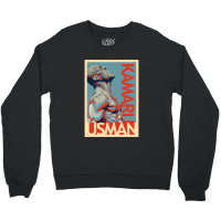 Kamaru Usman Crewneck Sweatshirt | Artistshot