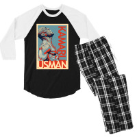 Kamaru Usman Men's 3/4 Sleeve Pajama Set | Artistshot