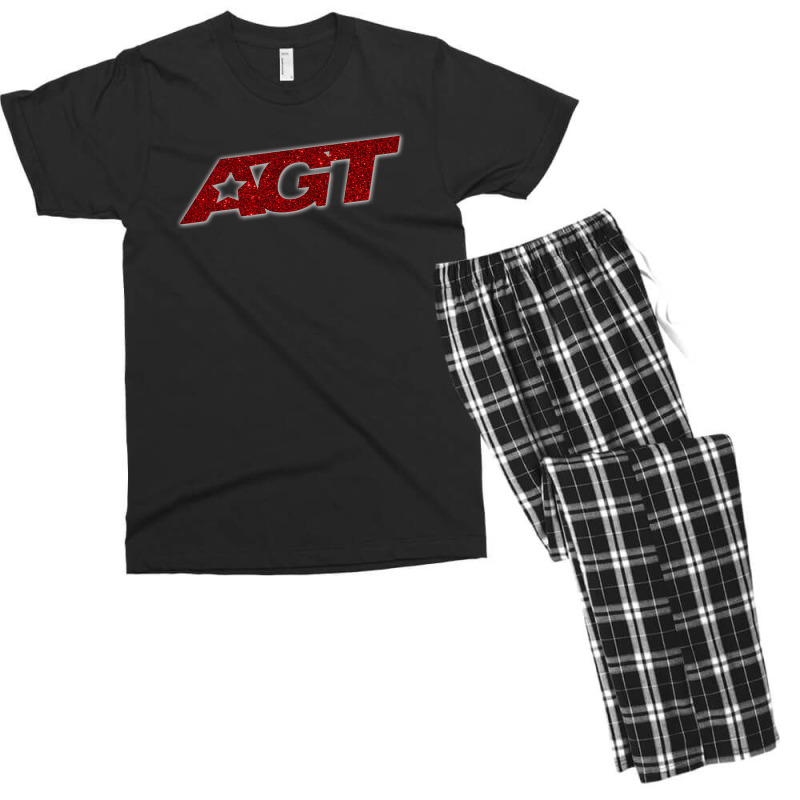 Agt Black Men's T-shirt Pajama Set | Artistshot