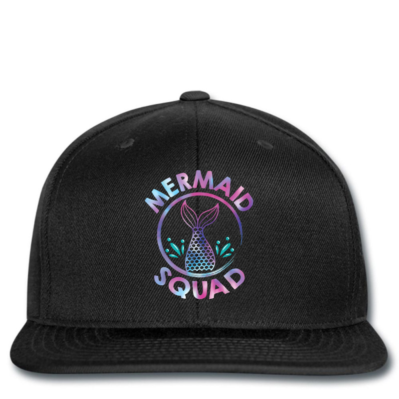 Mermaid Squad Mermaid Tail Toddler Girls Birthday Outfit T Shirt Printed Hat | Artistshot