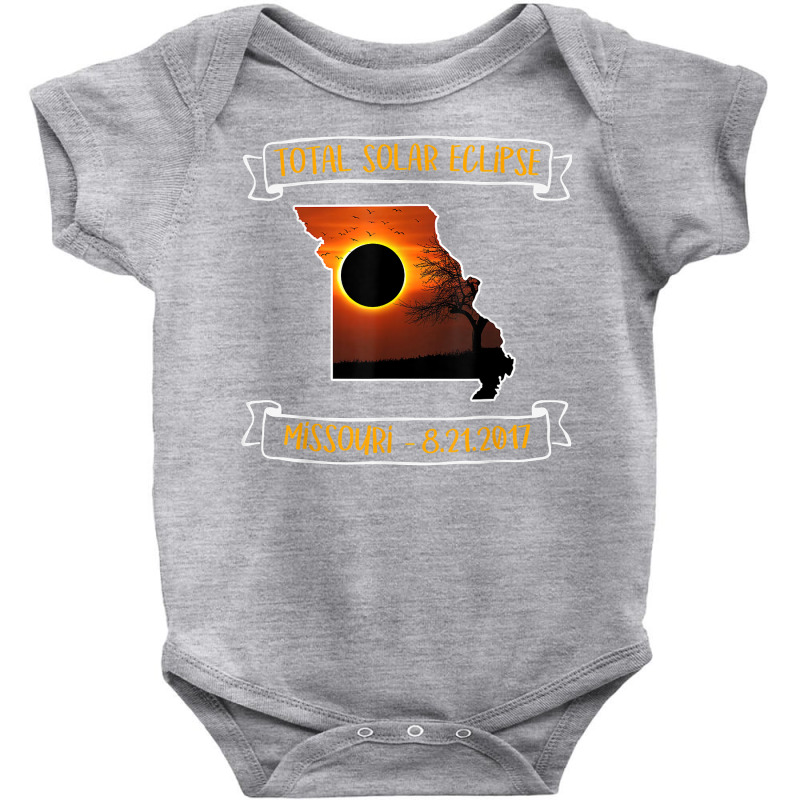 All American Total Solar Eclipse 2017 Missouri T Shirt Baby Bodysuit by BeanblossomSheldon | Artistshot