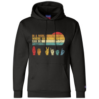 In The World Where You Can Be Anything Be Kind Sign Language T Shirt Champion Hoodie | Artistshot