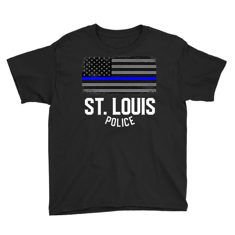 City Of St. Louis Police Officer Missouri Policeman T Shirt Youth Tee | Artistshot