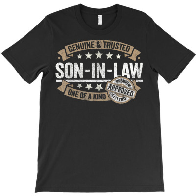 Son In Law Gift T Shirt Family Tee Cool Relative Apparel T-shirt Designed By Emlynnecon