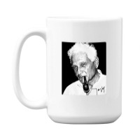 Jacques Derrida Philosopher Fan Art Design 15 Oz Coffee Mug | Artistshot