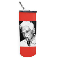 Jacques Derrida Philosopher Fan Art Design Skinny Tumbler | Artistshot