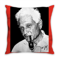 Jacques Derrida Philosopher Fan Art Design Throw Pillow | Artistshot