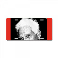 Jacques Derrida Philosopher Fan Art Design License Plate | Artistshot