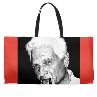 Jacques Derrida Philosopher Fan Art Design Weekender Totes | Artistshot