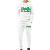 Peace Love Cookie Scout For Girls Bakery Cookie Season Hoodie & Jogger Set | Artistshot