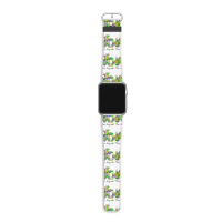 Peace Love King Cake Mardi Gras Men Women Kids Apple Watch Band | Artistshot