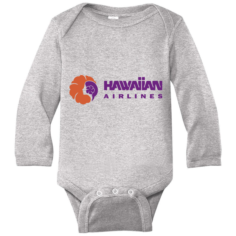 Hawaiian Airlines Long Sleeve Baby Bodysuit | Artistshot