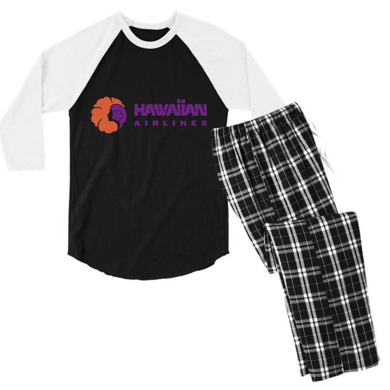 Hawaiian Airlines Men's 3/4 Sleeve Pajama Set | Artistshot