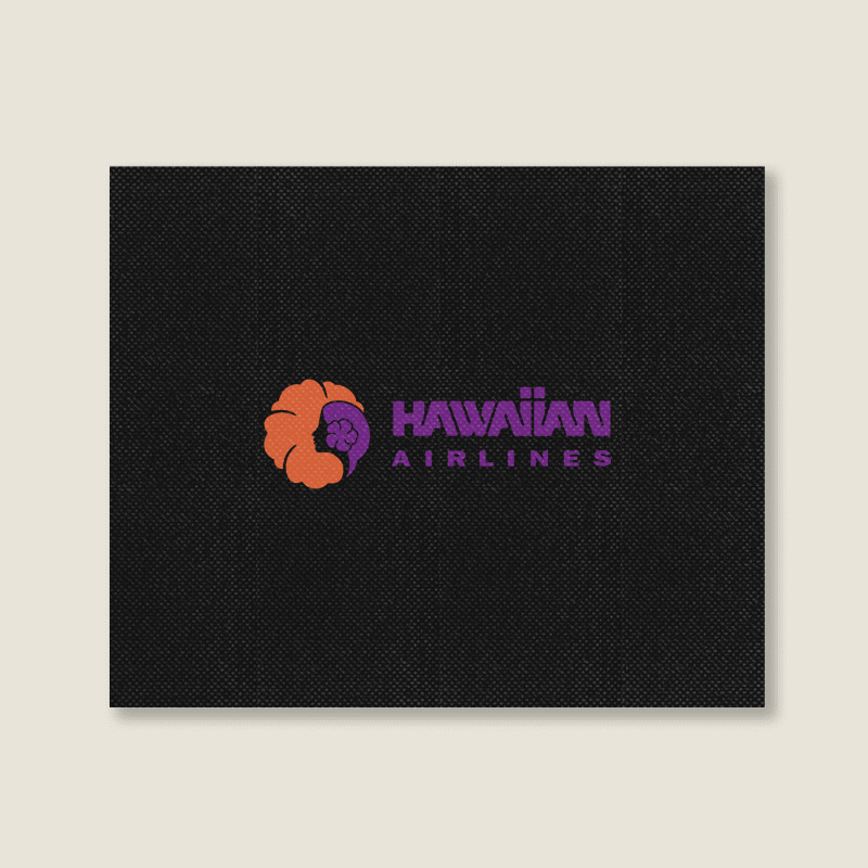 Hawaiian Airlines Landscape Canvas Print | Artistshot