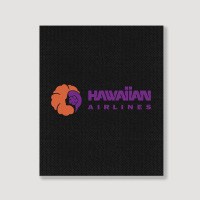 Hawaiian Airlines Portrait Canvas Print | Artistshot