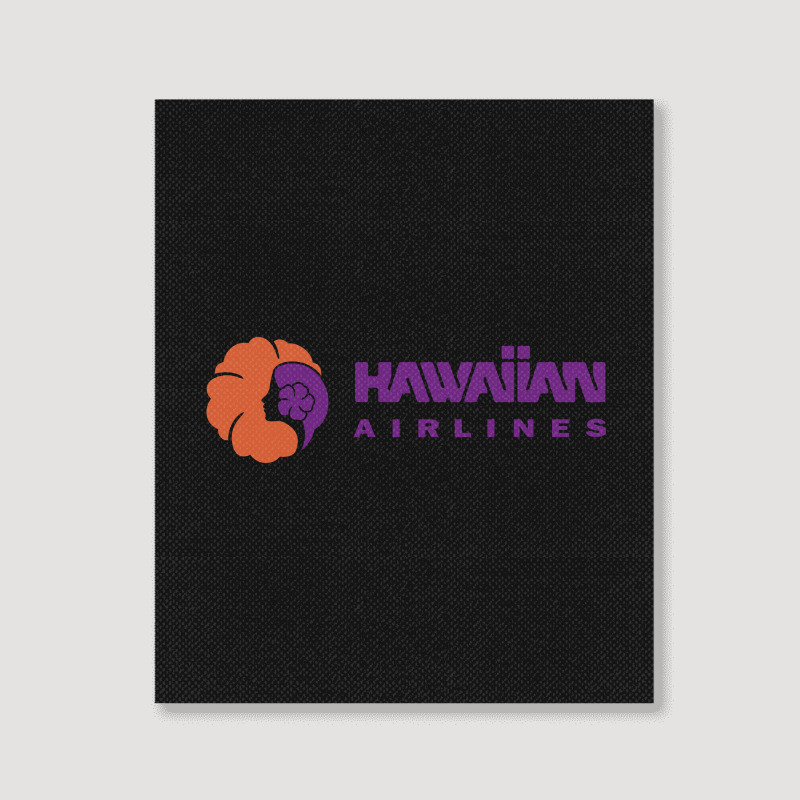 Hawaiian Airlines Portrait Canvas Print | Artistshot