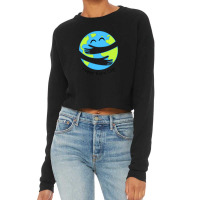 Happy World Day Cropped Sweater | Artistshot