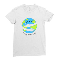 Happy World Day Ladies Fitted T-shirt | Artistshot