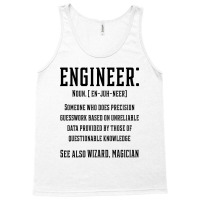 Engineer Funny Definition - Jobs Gift Occupation Tank Top | Artistshot