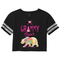 Bear Grammy Bear Tribal Mandala Family Vacationcamping Design 565 Pola Scorecard Crop Tee | Artistshot