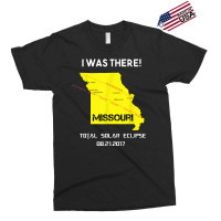 Missouri Map I Was There! Total Solar Eclipse T Shirt Exclusive T-shirt | Artistshot