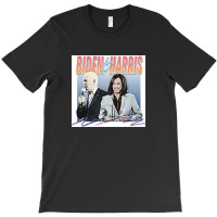 Joe Biden And Kamala Retro Style Fan Design T-shirt | Artistshot