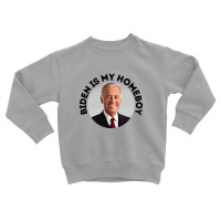 Joe Biden And Kamala Retro Style Fan Design Toddler Sweatshirt | Artistshot