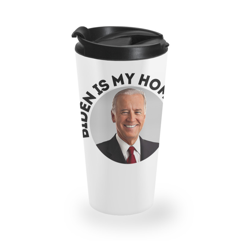 Joe Biden And Kamala Retro Style Fan Design Travel Mug | Artistshot