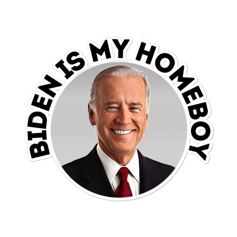 Joe Biden And Kamala Retro Style Fan Design Sticker | Artistshot