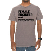 Female Engineer Vintage T-shirt | Artistshot