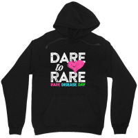 Rare Disease Day 2022 Dare To Rare Disease Day Unisex Hoodie | Artistshot