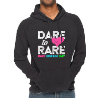 Rare Disease Day 2022 Dare To Rare Disease Day Vintage Hoodie | Artistshot