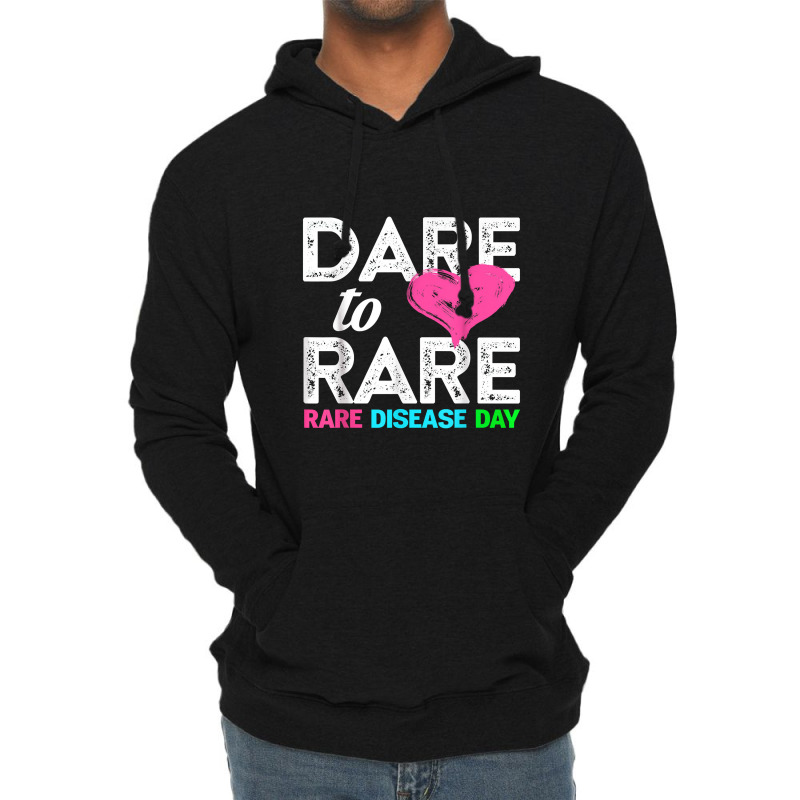 Rare Disease Day 2022 Dare To Rare Disease Day Lightweight Hoodie | Artistshot