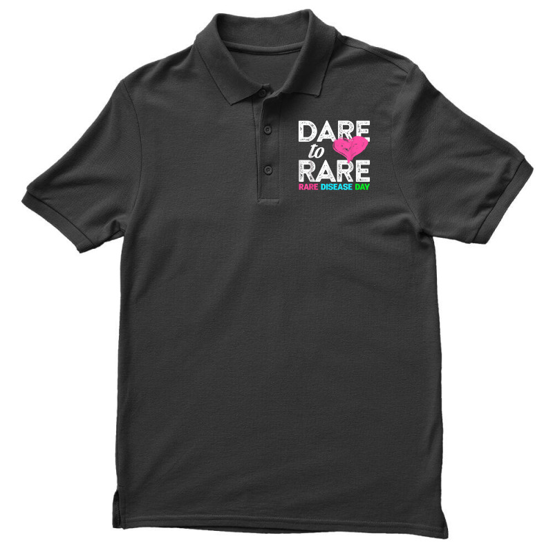 Rare Disease Day 2022 Dare To Rare Disease Day Men's Polo Shirt | Artistshot