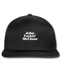 John Fuckin' Mcclane Printed Hat | Artistshot