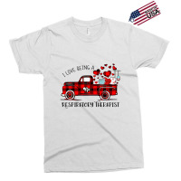 Respiratory Therapist Rt Valentines Buffalo Plaid Truck Exclusive T-shirt | Artistshot