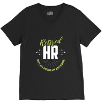 Retired Human Resources Funny Hr Retirement Gift Premium V-neck Tee | Artistshot