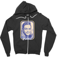 Johnny Mathis Retro Style Fan Design Zipper Hoodie | Artistshot