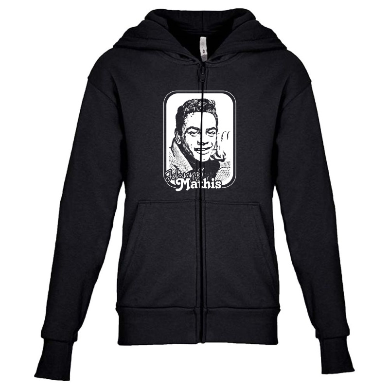 Johnny Mathis Retro Style Fan Design Youth Zipper Hoodie | Artistshot