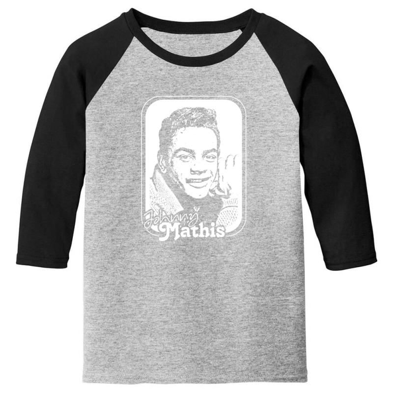 Johnny Mathis Retro Style Fan Design Youth 3/4 Sleeve | Artistshot