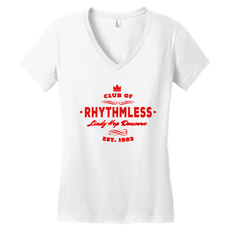 Funny Lindy Hop Dancers Women's V-Neck T-Shirt by LarizManiz | Artistshot