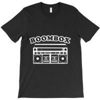 Retro Old School Boombox By Turbo Volcano T-shirt | Artistshot