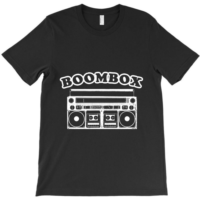 Retro Old School Boombox By Turbo Volcano T-shirt | Artistshot