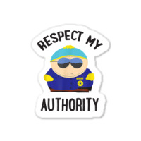 Respect My Authority Cartman Sticker for Sale by ApparelFanatics