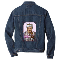 Rich Like Mansa Musa The African King Empire Of Mali Men Denim Jacket | Artistshot