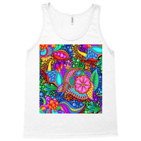 Aesthetic Abstrcat Flowers Tank Top | Artistshot